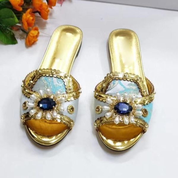 slippers luxury diamond pearls women open toe slides shoes woman runway summer flats gold zapatos mujer, Black
slippers luxury diamond pearls women open toe slides shoes woman runway summer flats gold zapatos mujer, Black