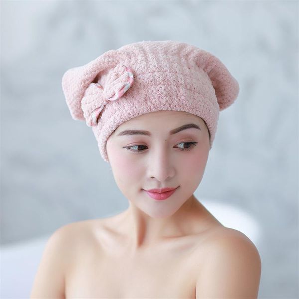 towel 25*25cm magic microfiber hair fast drying dryer bath wrap hat quick cap turban dry women head bathing 1pc
towel 25*25cm magic microfiber hair fast drying dryer bath wrap hat quick cap turban dry women head bathing 1pc