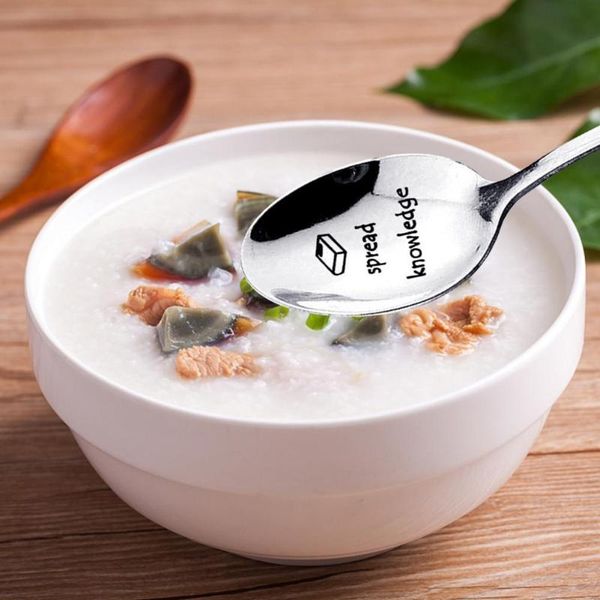 spoons long handle spoon stainless letter printed creative ice cream scoop coffee stirlin lightweight dessert for canteen
spoons long handle spoon stainless letter printed creative ice cream scoop coffee stirlin lightweight dessert for canteen