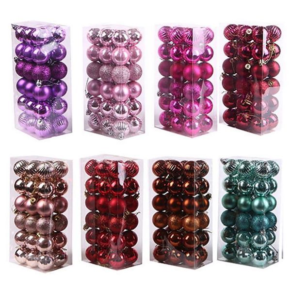 party decoration 36pcs christmas tree balls 4cm ornaments hanging ornaments#
party decoration 36pcs christmas tree balls 4cm ornaments hanging ornaments#