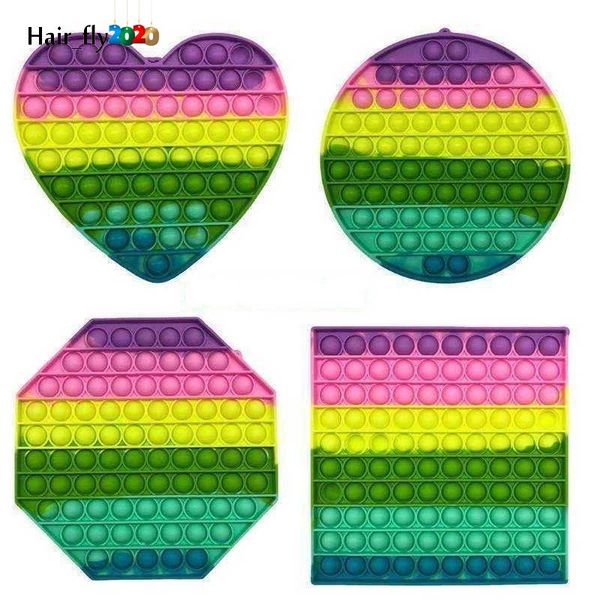 big size 20cm makaron silicone fingertip fidget puzzle toys board game kids child push bubble large anti stress sensory decompression toys f
big size 20cm makaron silicone fingertip fidget puzzle toys board game kids child push bubble large anti stress sensory decompression toys f