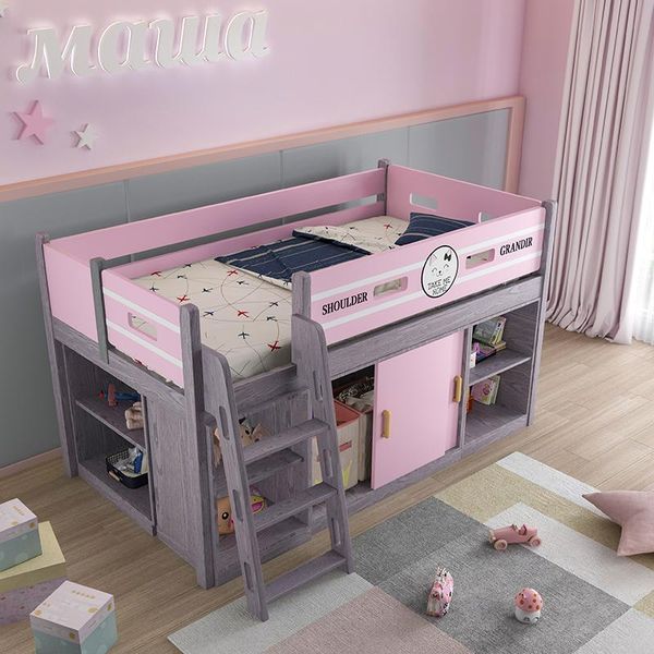 baby cribs simple children's storage half height bed little girl princess high and low with desk 1.2m up down
baby cribs simple children's storage half height bed little girl princess high and low with desk 1.2m up down
