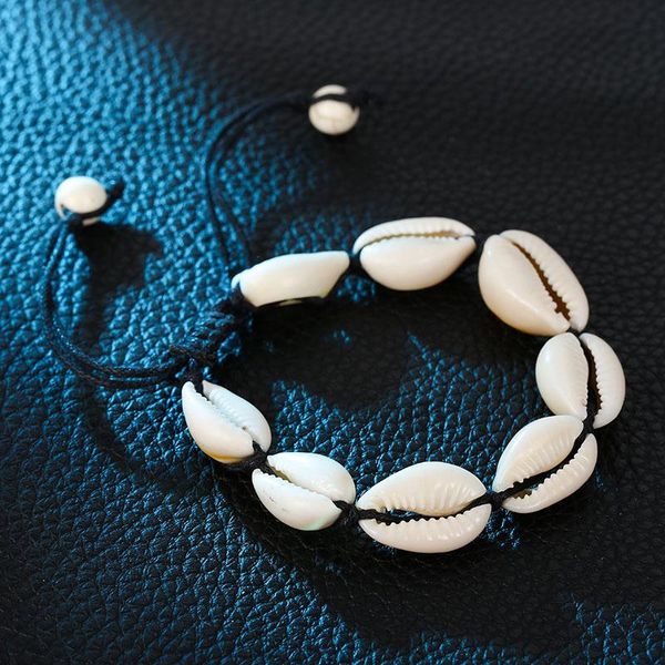 handmade natural seashell hand knit bracelet shells bracelets women accessories beaded strand charm, Golden;silver
handmade natural seashell hand knit bracelet shells bracelets women accessories beaded strand charm, Golden;silver