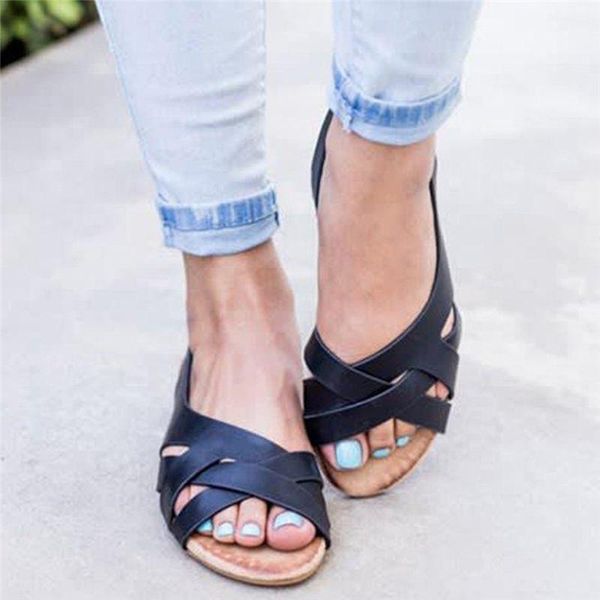 summer leather comfortable flat sandals women fashion beach flip flops shoes woman gladiator plus size 43 #40, Black
summer leather comfortable flat sandals women fashion beach flip flops shoes woman gladiator plus size 43 #40, Black