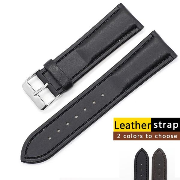 watch bands genuine leather strap band 20mm 22mm stainless steel pin buckle black coffee wrist belt bracelet, Black;brown
watch bands genuine leather strap band 20mm 22mm stainless steel pin buckle black coffee wrist belt bracelet, Black;brown