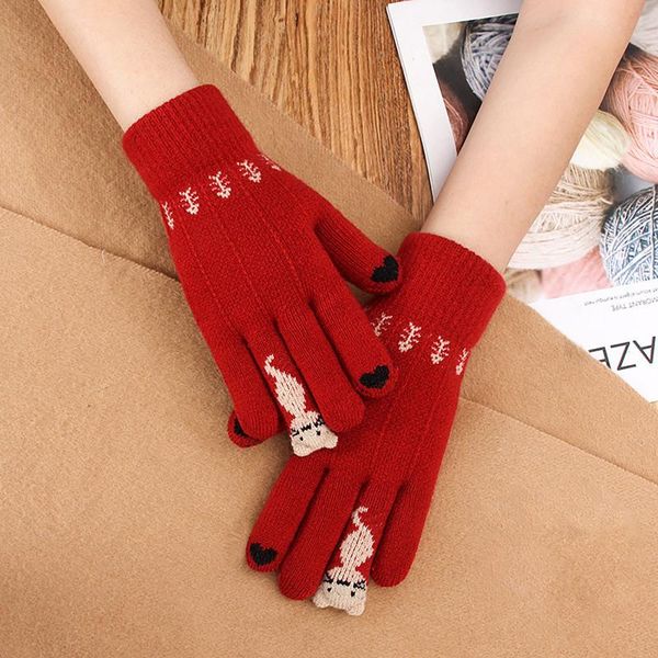 five fingers gloves women girl knitted finger keep warm cat print winter soft mitten cartoons female mittens women, Blue;gray
five fingers gloves women girl knitted finger keep warm cat print winter soft mitten cartoons female mittens women, Blue;gray