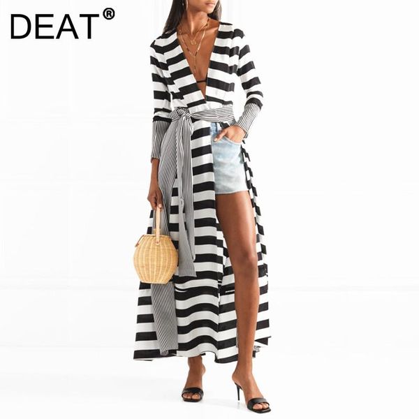 casual dresses deat 20211 women fashion loose v-neck long sleeve patchwork striped chiffon bandage high waist dress summer autumn 7e325, Black;gray
casual dresses deat 20211 women fashion loose v-neck long sleeve patchwork striped chiffon bandage high waist dress summer autumn 7e325, Black;gray