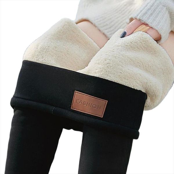 winter warm casual womens legging high waist cold resistant keep elastic fleece solid color long pants, Black
winter warm casual womens legging high waist cold resistant keep elastic fleece solid color long pants, Black