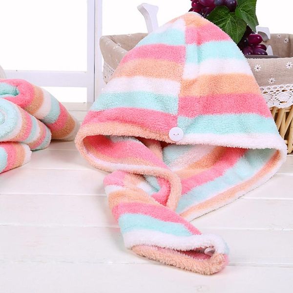 towel rainbow strips hair dry hat cap drying towels quick magic twist head with button dc120
towel rainbow strips hair dry hat cap drying towels quick magic twist head with button dc120