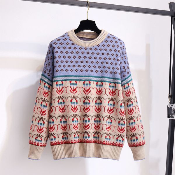 women's sweaters fall winter cute sweater women's retro printed student pullover lazy knit long sleeve o neck w6ea, White;black
women's sweaters fall winter cute sweater women's retro printed student pullover lazy knit long sleeve o neck w6ea, White;black