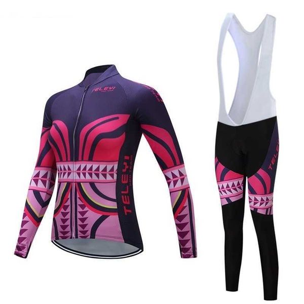 Outdoor cycling women's long sleeve road mountain biking suit fast dry Breathable sportswear
Outdoor cycling women's long sleeve road mountain biking suit fast dry Breathable sportswear