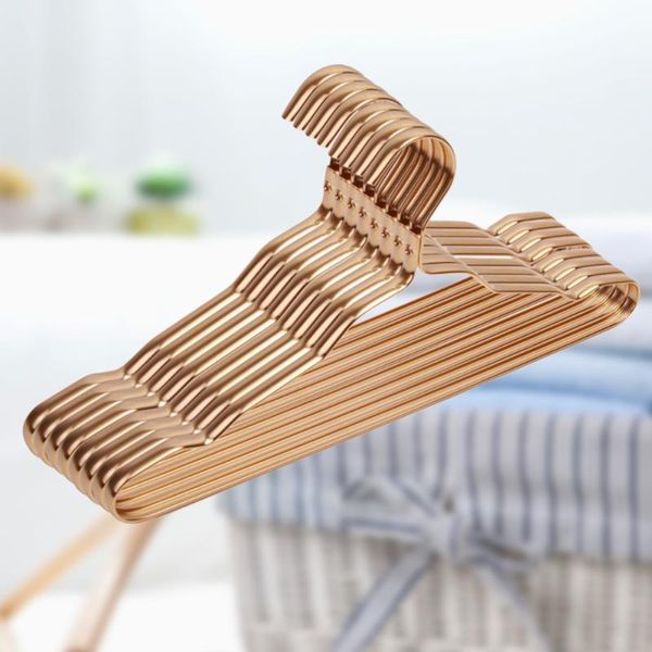 hangers & racks 10pcs aluminum alloy clothing hanger durable domestic coat for children hanging supplies (golden)
hangers & racks 10pcs aluminum alloy clothing hanger durable domestic coat for children hanging supplies (golden)