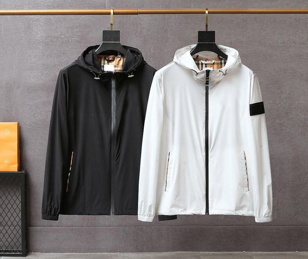 men's jackets spring and autumn casual fashion sports outdoor windproof zipper hooded jacket 58sa, Black;brown
men's jackets spring and autumn casual fashion sports outdoor windproof zipper hooded jacket 58sa, Black;brown