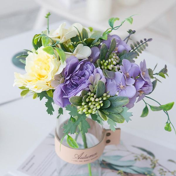 decorative flowers & wreaths rose pink peony artificial silk bouquet diy plastic fake for wedding home decoration table centerpieces
decorative flowers & wreaths rose pink peony artificial silk bouquet diy plastic fake for wedding home decoration table centerpieces