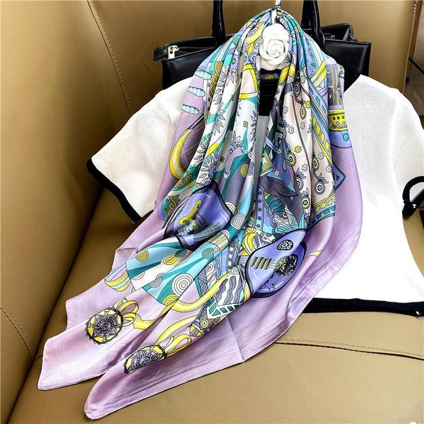 scarves 2021 brand shawl twill women silk scarf cashew flowers print square wraps fashion hijab headband bohemian beach towel, Blue;gray
scarves 2021 brand shawl twill women silk scarf cashew flowers print square wraps fashion hijab headband bohemian beach towel, Blue;gray