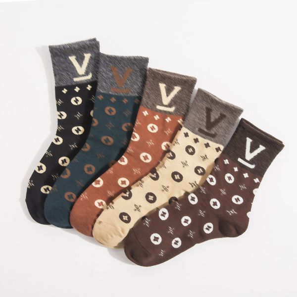 5style classic socks for men women fashion ankle sock casual sports knitted cotton candy color brand designer letters embroidery printed sto, Black
5style classic socks for men women fashion ankle sock casual sports knitted cotton candy color brand designer letters embroidery printed sto, Black