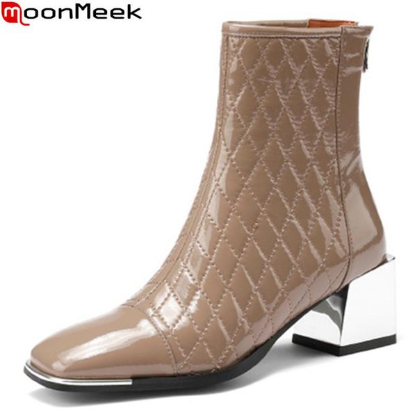 boots moonmeek 2021 women ladies shoes black apricot color high heels ankle autumn winter
boots moonmeek 2021 women ladies shoes black apricot color high heels ankle autumn winter