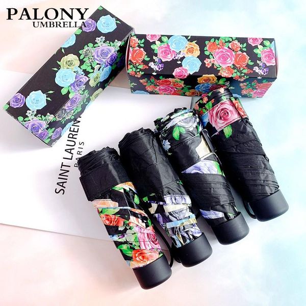 umbrellas mini five folding flower umbrella portable black coating uv pastoral style women four colors sunny and rainy
umbrellas mini five folding flower umbrella portable black coating uv pastoral style women four colors sunny and rainy