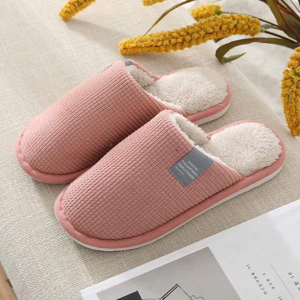 cotton-padded slippers women fluffy cute warm house men lovers autumn winter indoor household non-slip simple, Black
cotton-padded slippers women fluffy cute warm house men lovers autumn winter indoor household non-slip simple, Black