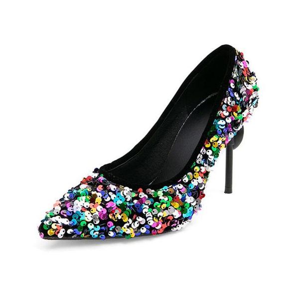 dress shoes fashion brand womens rhinestone pointed toe party wedding stilettos high heel pumps for women dazzling color blue 9cm, Black
dress shoes fashion brand womens rhinestone pointed toe party wedding stilettos high heel pumps for women dazzling color blue 9cm, Black