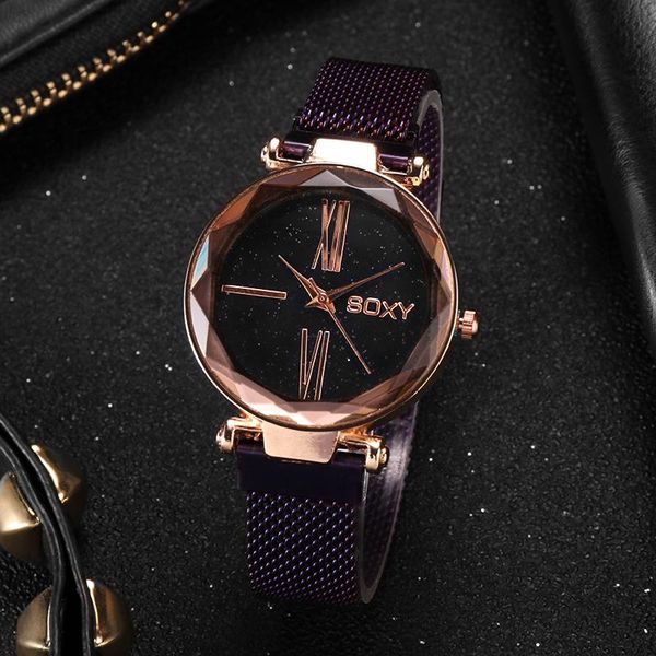 wristwatches 2021 women's watches starry sky watch women luxury magnet ladies steel mesh bracelet relogio feminino, Slivery;brown
wristwatches 2021 women's watches starry sky watch women luxury magnet ladies steel mesh bracelet relogio feminino, Slivery;brown