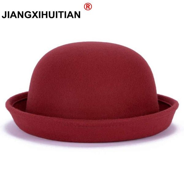 stingy brim hats fall winter fashion warm wool felt women's fedoras retro vintage animal cap not deformed caps for women, Blue;gray
stingy brim hats fall winter fashion warm wool felt women's fedoras retro vintage animal cap not deformed caps for women, Blue;gray