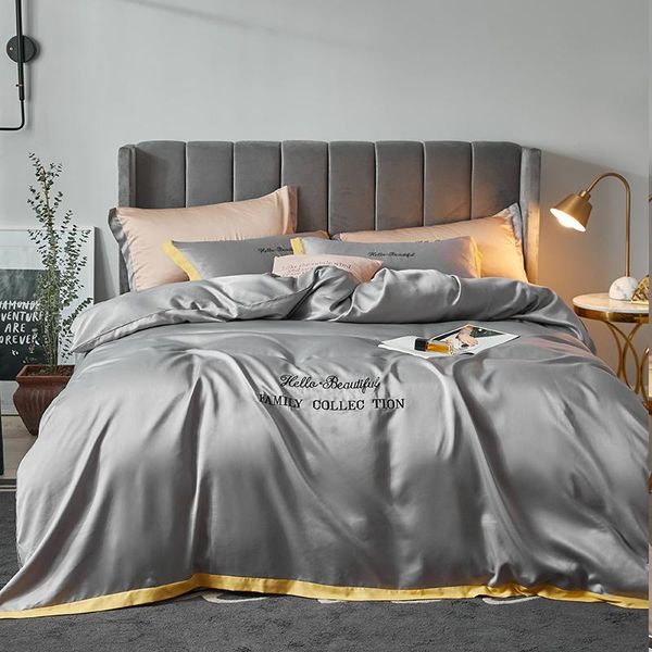 bedding sets 2021 glossy satin color matching edge set smooth lustrous duvet cover bed sheet size 4pcs pillowcases king
bedding sets 2021 glossy satin color matching edge set smooth lustrous duvet cover bed sheet size 4pcs pillowcases king