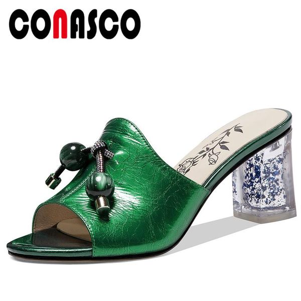 fashion concise genuine leather women sandals peep toe slippers 2021 summer string bead pumps high heels shoes woman, Black
fashion concise genuine leather women sandals peep toe slippers 2021 summer string bead pumps high heels shoes woman, Black