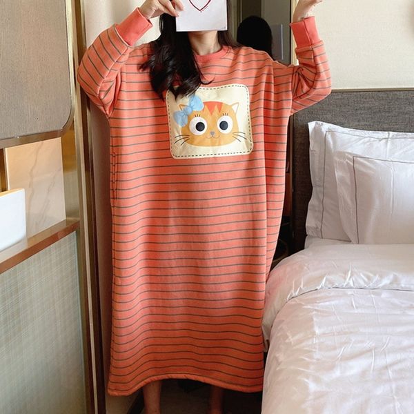 women's sleepwear ladies plus size long sleeve cartoon cute nightdress negligee spring cotton nightgown casual nightshirt wllp, Black;red
women's sleepwear ladies plus size long sleeve cartoon cute nightdress negligee spring cotton nightgown casual nightshirt wllp, Black;red