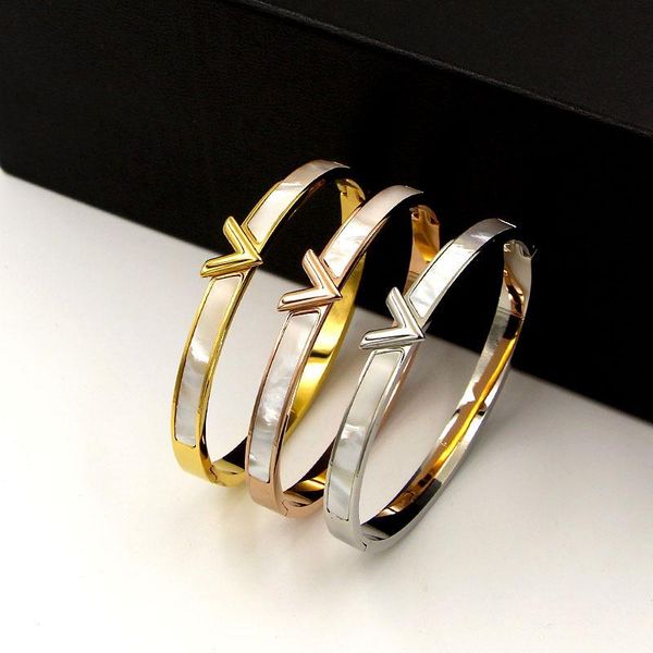 bangle natural shell v shape bracelet & for women men charm hollow letter love silver-color pulseiras, Black
bangle natural shell v shape bracelet & for women men charm hollow letter love silver-color pulseiras, Black