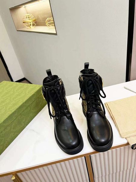 luxury designer boots women winter metal button chain shoes leather low heel high heels boot a5, Black
luxury designer boots women winter metal button chain shoes leather low heel high heels boot a5, Black