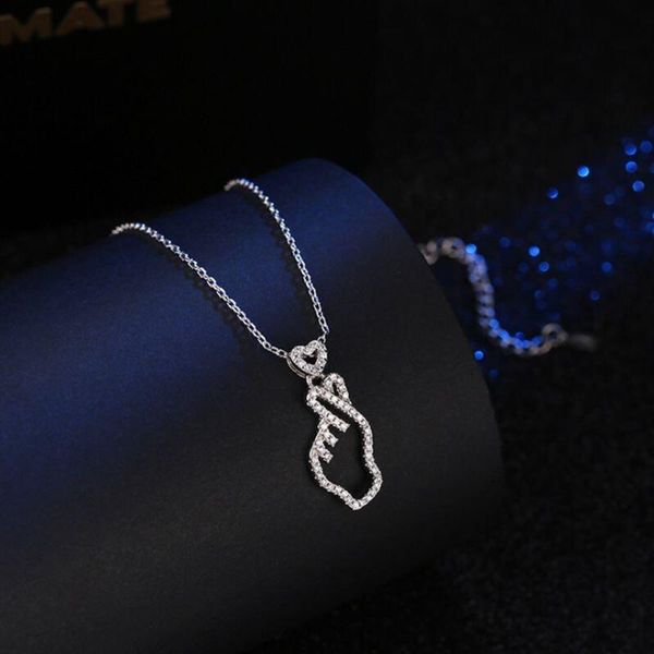 creative cute girl heart than pendant clavicle love full diamond necklace student necklaces, Silver
creative cute girl heart than pendant clavicle love full diamond necklace student necklaces, Silver