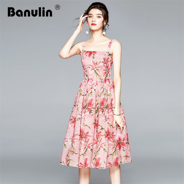 banulin runway lilies floral print spaghetti strap dress summer flower overall tank women beach boho sundresss 210603, Black;gray
banulin runway lilies floral print spaghetti strap dress summer flower overall tank women beach boho sundresss 210603, Black;gray