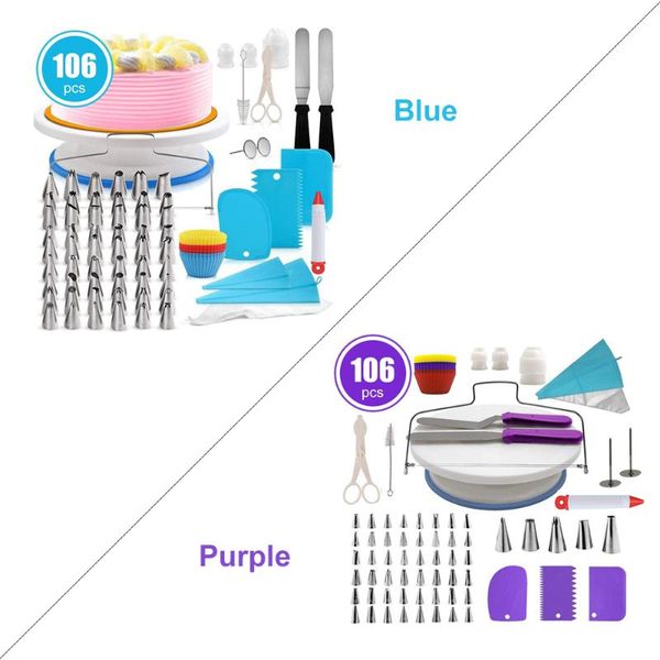 cake decor bakeware tools cakedecor stainless steel decorating supplies turntable 106pcs/set diy kitchen cream baking & pastry
cake decor bakeware tools cakedecor stainless steel decorating supplies turntable 106pcs/set diy kitchen cream baking & pastry