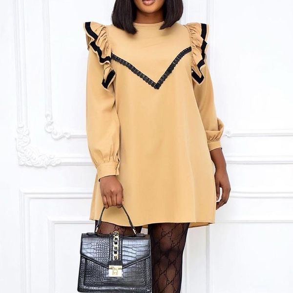 loose orange women a line dress patchwork lace casual midi dresses robe femme vestiods african style autumn 2021 plus, Black;gray
loose orange women a line dress patchwork lace casual midi dresses robe femme vestiods african style autumn 2021 plus, Black;gray