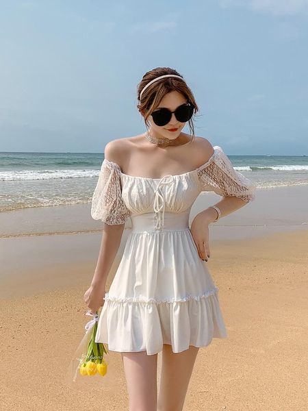 one-piece suits swimsuit with high waist swimwear for women large size ruffle 2021 bikini set big onepiece cover white lace fairy skirt
one-piece suits swimsuit with high waist swimwear for women large size ruffle 2021 bikini set big onepiece cover white lace fairy skirt