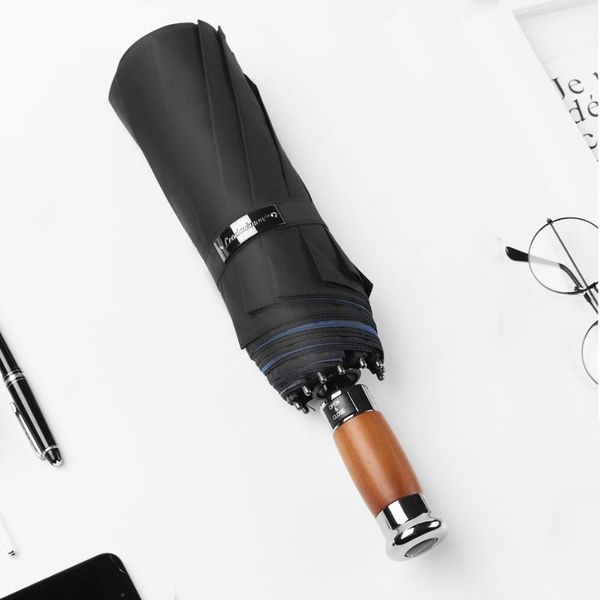 umbrellas full automatic large umbrella men folding rain windproof double layer wood handle portable business gift 1.25m y6s
umbrellas full automatic large umbrella men folding rain windproof double layer wood handle portable business gift 1.25m y6s