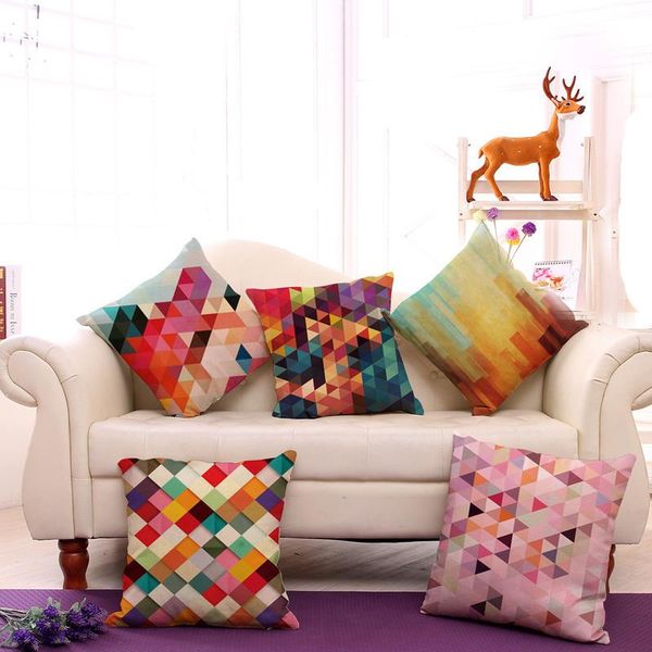 cushion/decorative pillow colorful geometric abstract linen pillowcase car lumbar cushion sofa home decoration throw covers
cushion/decorative pillow colorful geometric abstract linen pillowcase car lumbar cushion sofa home decoration throw covers