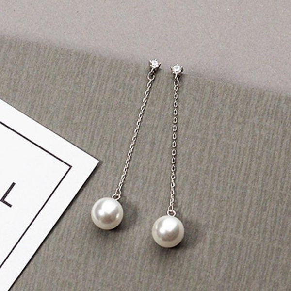 dangle & chandelier fashion pearl long drop earrings for women simple korean statement zirconia french kolczyk jewelry elegant arete 2021, Silver
dangle & chandelier fashion pearl long drop earrings for women simple korean statement zirconia french kolczyk jewelry elegant arete 2021, Silver