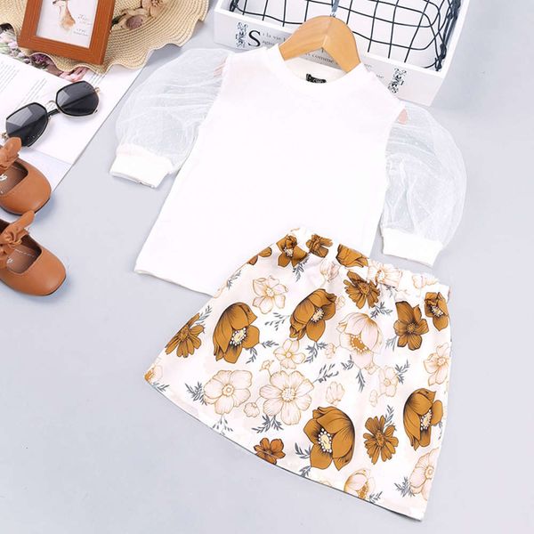 boys and girls suits children's summer girl's net yarn short sleeve flower skirt two piece set, White
boys and girls suits children's summer girl's net yarn short sleeve flower skirt two piece set, White