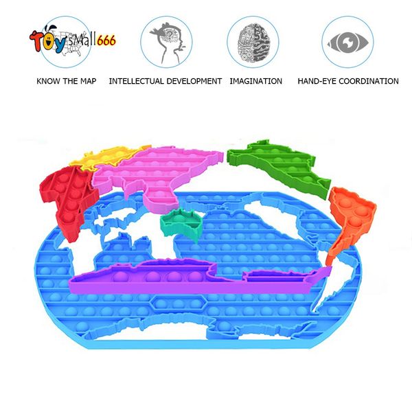 push bubble sensory fidget toy world map squishy simple antistress reliever toy child funny anti stress reliver
push bubble sensory fidget toy world map squishy simple antistress reliever toy child funny anti stress reliver