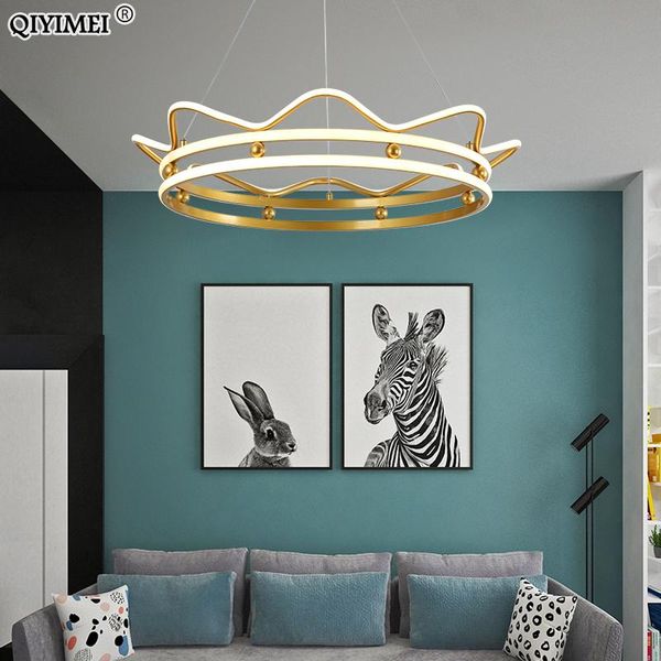 gold crown art modern led pendant lights with remote dimmable luminaire dining living room bedroom bar el hall lamps lighting
gold crown art modern led pendant lights with remote dimmable luminaire dining living room bedroom bar el hall lamps lighting