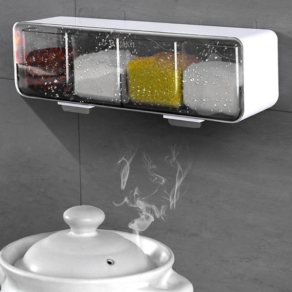 storage bottles & jars kitchen wall-mounted seasoning box condiment spice rack organizer tool sugar bowl salt shaker container
storage bottles & jars kitchen wall-mounted seasoning box condiment spice rack organizer tool sugar bowl salt shaker container