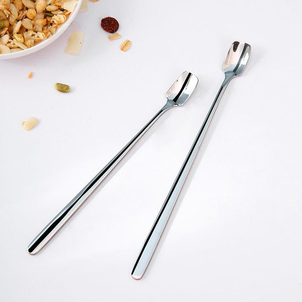 spoons kitchen stirring spoon stainless steel long-handled ice cream dessert fruit scoop eco-friendly tableware supplies
spoons kitchen stirring spoon stainless steel long-handled ice cream dessert fruit scoop eco-friendly tableware supplies