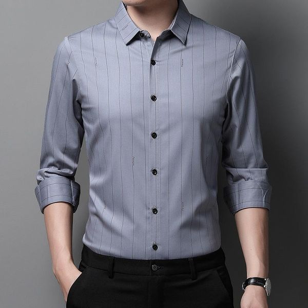 men's casual shirts oimg fall 2021 long-sleeved lapel slim-fit shirt business work non-iron striped inch, White;black
men's casual shirts oimg fall 2021 long-sleeved lapel slim-fit shirt business work non-iron striped inch, White;black