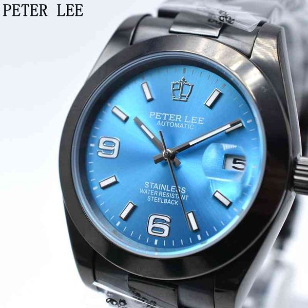 gentlemen mark peter lee 40mm automatic mechanical watches fashion casual car date rvs polshorloge, Slivery;brown
gentlemen mark peter lee 40mm automatic mechanical watches fashion casual car date rvs polshorloge, Slivery;brown