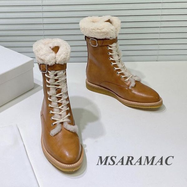 boots 2021 light brown belt buckle wool flat winter leather round toe lace-up ankle fashion slim ladies warm, Black
boots 2021 light brown belt buckle wool flat winter leather round toe lace-up ankle fashion slim ladies warm, Black