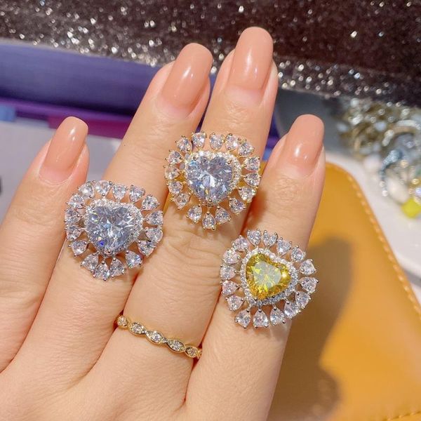 wedding rings trendy luxury heart cubic zircon engagement finger for women dubai bridal adjust ring j2096, Slivery;golden
wedding rings trendy luxury heart cubic zircon engagement finger for women dubai bridal adjust ring j2096, Slivery;golden