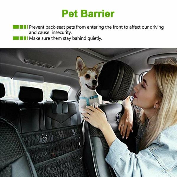 car organizer net standard between seat mesh storage with pockets front 11ud