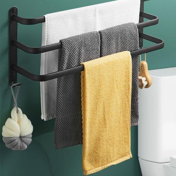 space aluminum towel hanger wall mounted 50cm 3layers & hook shower rack bar rail black holder bathroom accessories racks
space aluminum towel hanger wall mounted 50cm 3layers & hook shower rack bar rail black holder bathroom accessories racks